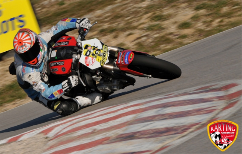 Marc Màrquez i Johan Zarco visiten Karting Castelloli